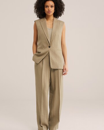 WE Fashion Жилет от костюма в Серый