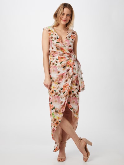 Rochie 'ABITO' PATRIZIA PEPE pe portocaliu deschis / rosé / alb, Vizualizare model