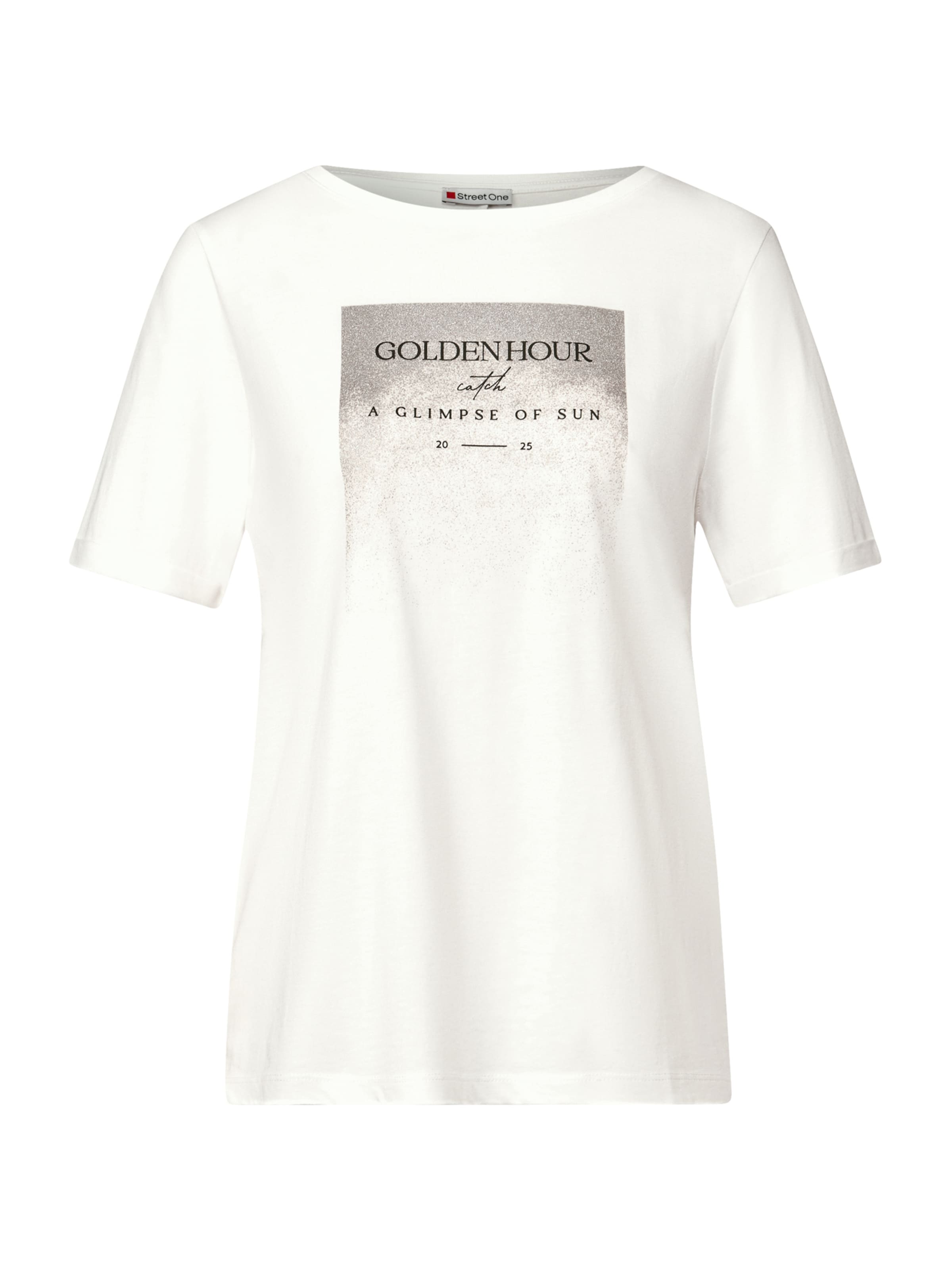 STREET ONE Koszulka w kolorze biały: przód