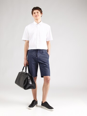 s.Oliver Regularen Chino hlače 'Phoenix' | modra barva