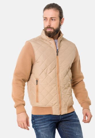 CIPO & BAXX Between-Season Jacket in Beige