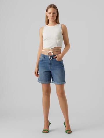 VERO MODA Regular Shorts 'Karlie' in Blau