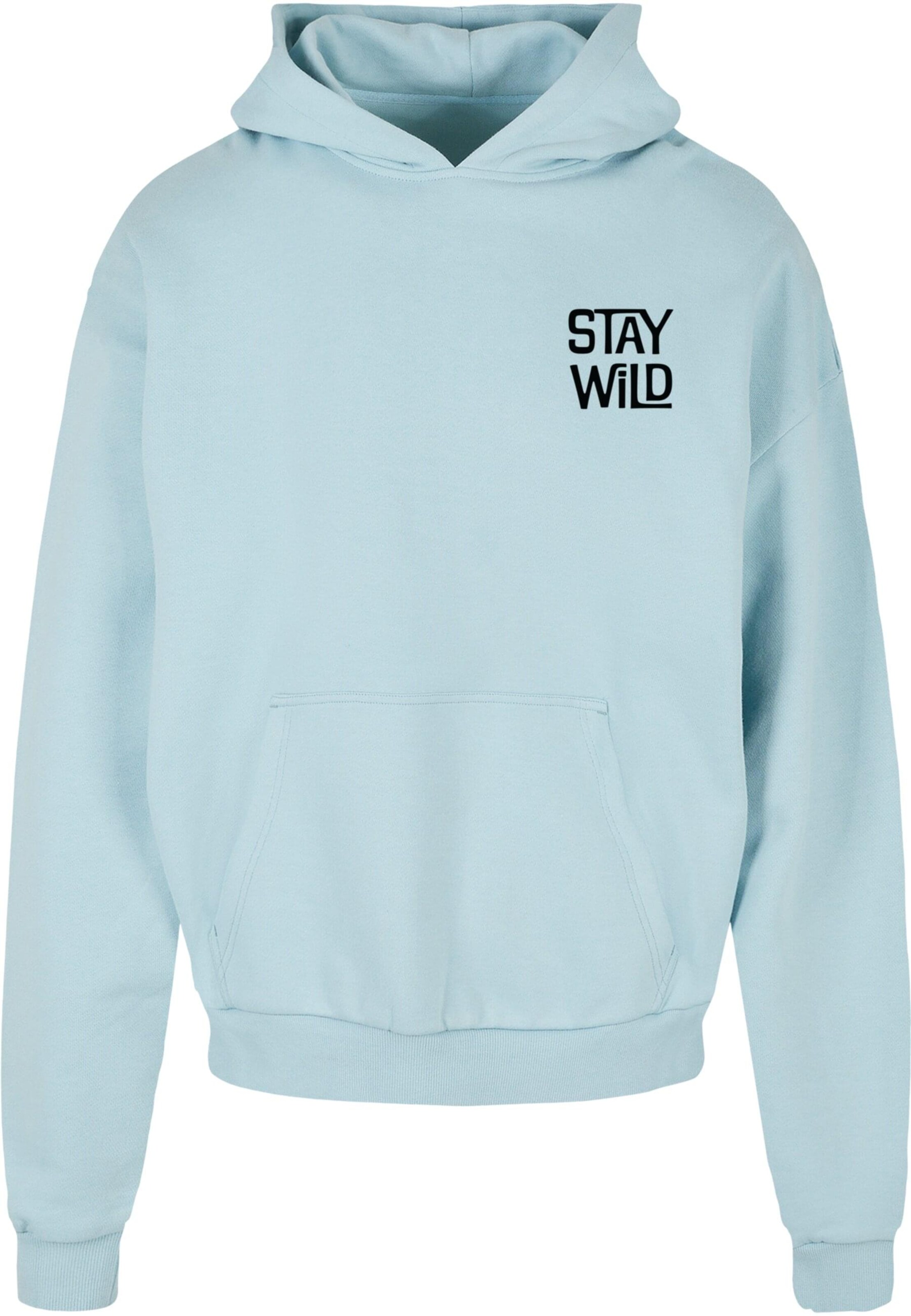 Merchcode Sweatshirt in Blau: Vorderseite