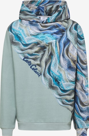 Carlo Colucci Sweatshirt 'Draicchio' in Grün: Vorderseite