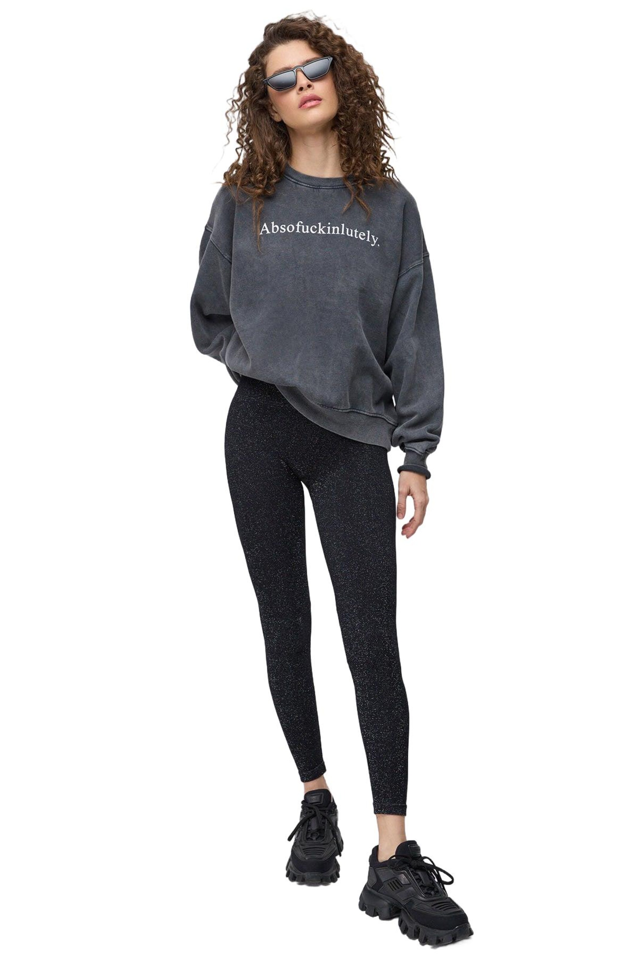 No Matter What Sweatshirt in Grau