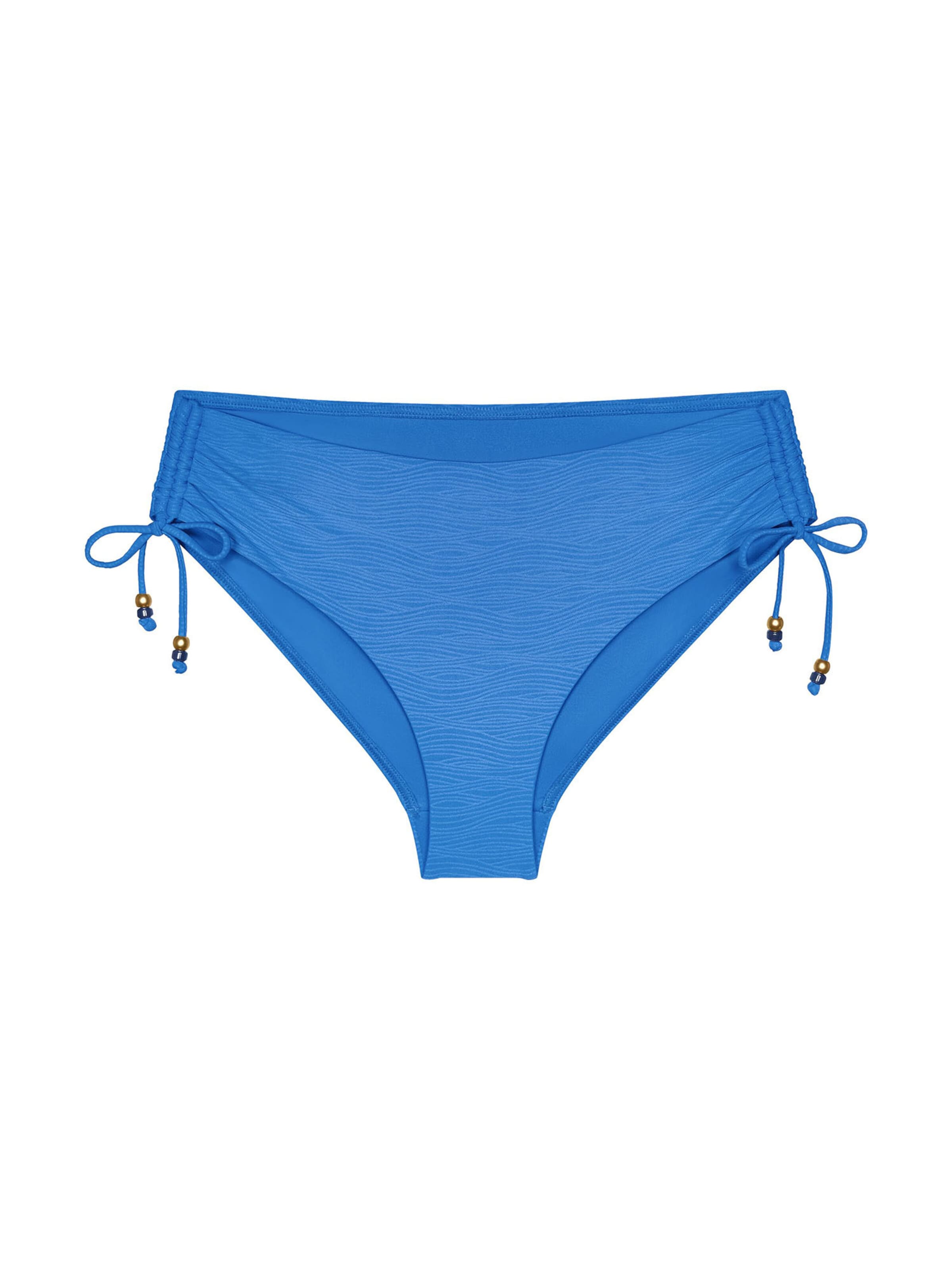TRIUMPH Midi Bikinislip ' Red Label Summer Dune ' in Blau: Vorderseite