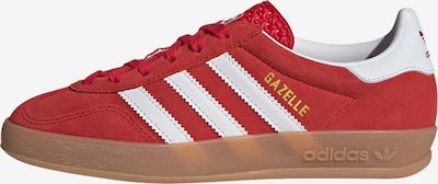 ADIDAS ORIGINALS Baskets 'Gazelle' en rouge / blanc, Vue avec produit