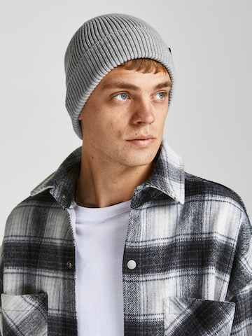 JACK & JONES Mütze 'Brink' in Grau