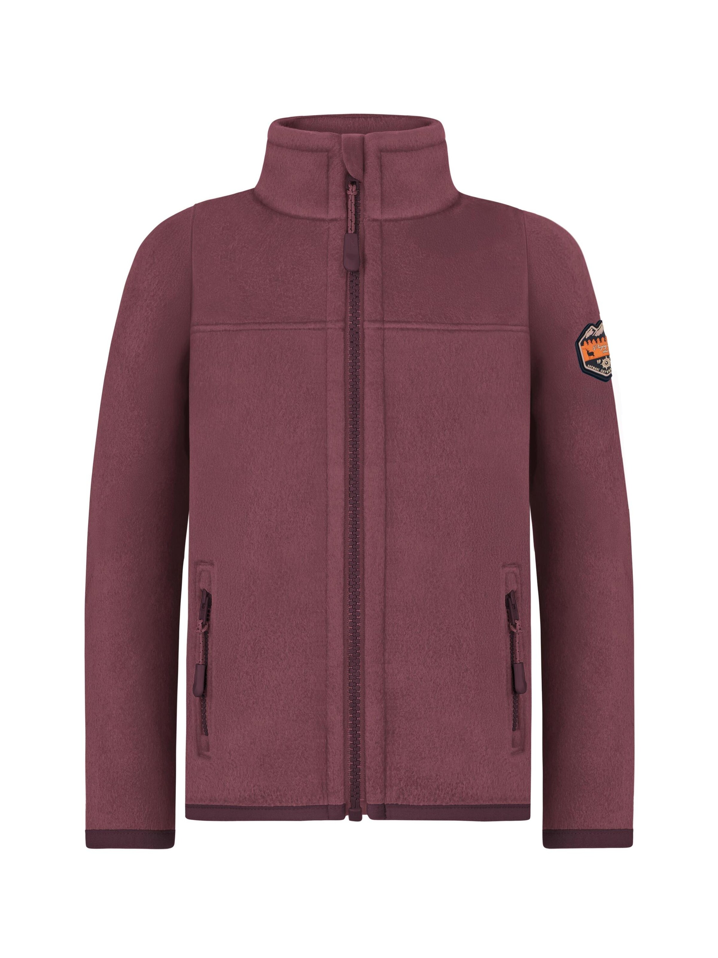 normani Fleecejacke „Venetie“ in Rot: Vorderseite