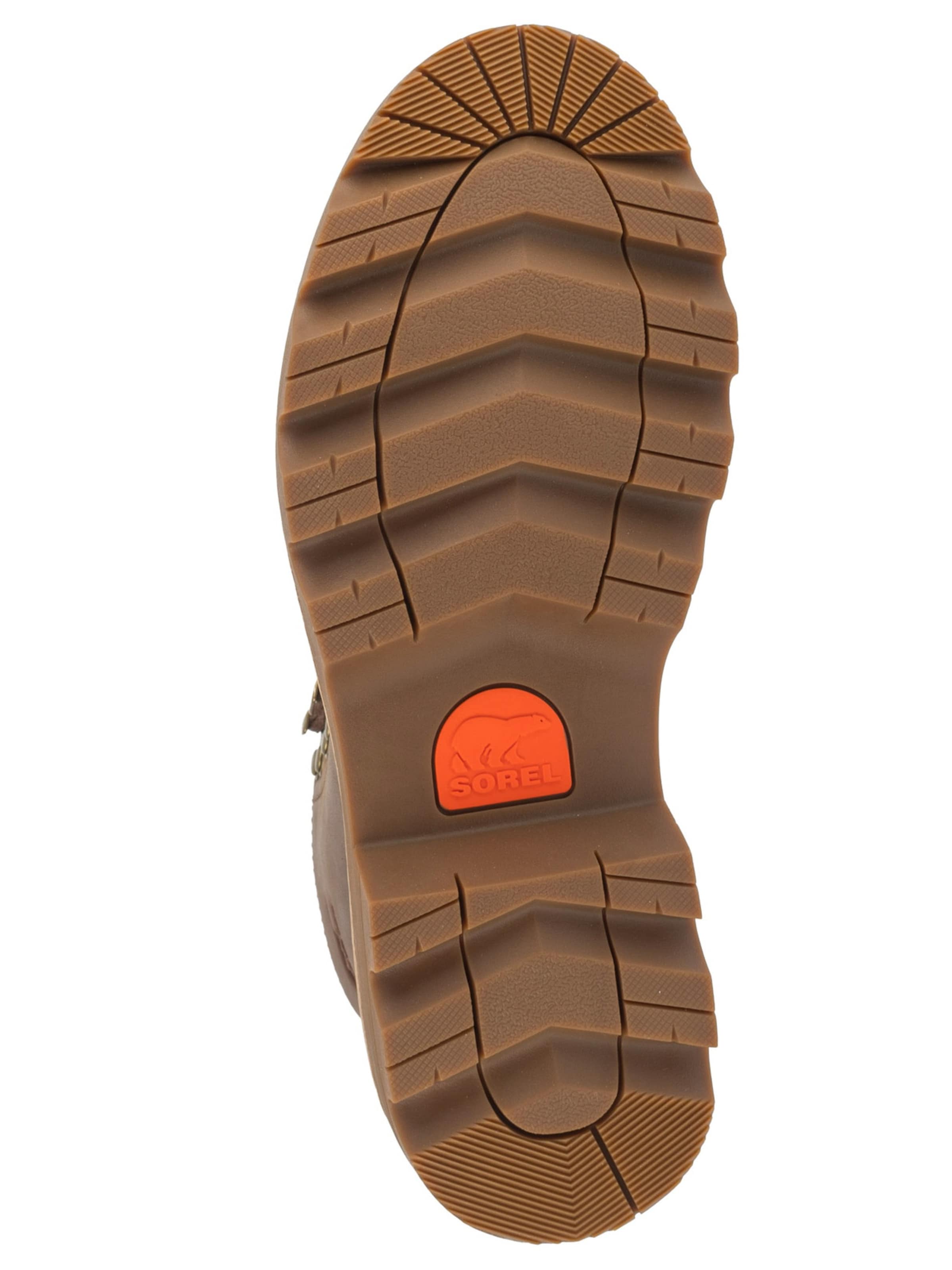 SOREL Lace-up bootie 'Revel' in Brown