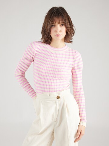 Pullover 'CRISTA' di PIECES in rosa: frontale