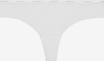Calvin Klein Underwear Стринг в бяло, Преглед на продукта
