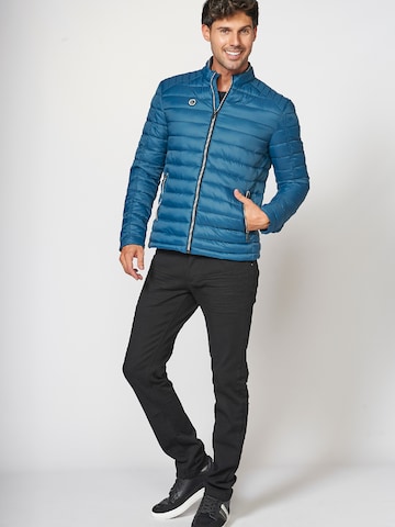 KOROSHI Übergangsjacke in Blau