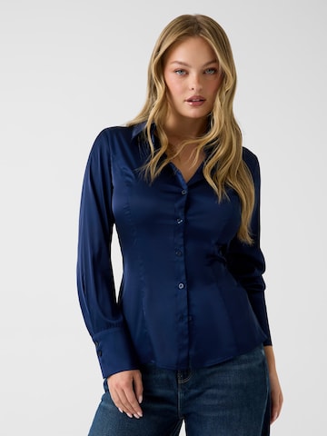 GUESS Bluse in Blau: Vorderseite