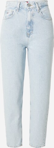 Tommy Jeans Regular Jeans 'MOM JeansS' in Blauw: voorkant