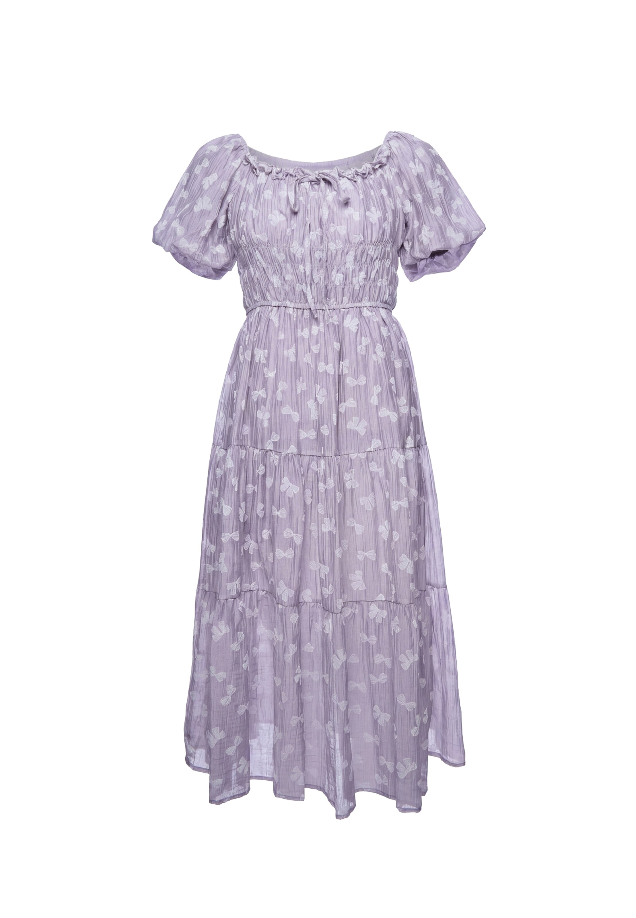 faina - Vestido en lila: frente