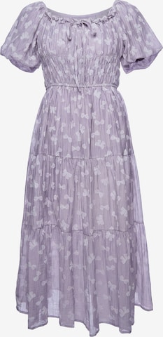 faina - Vestido en lila: frente