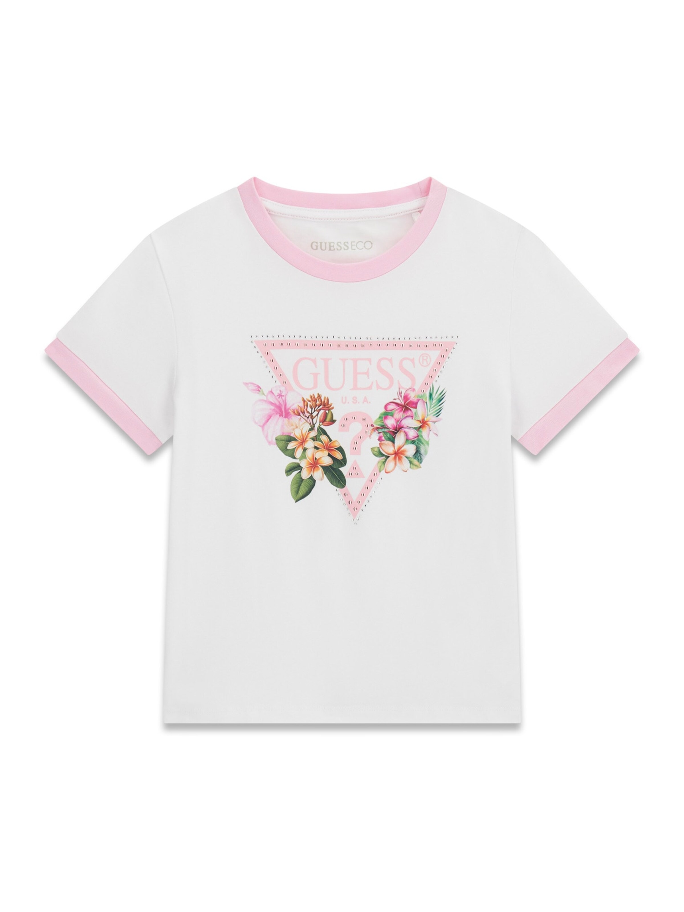 GUESS Футболка в Белый: спереди