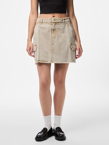 Jupe 'PCFAY' PIECES en bleu : devant