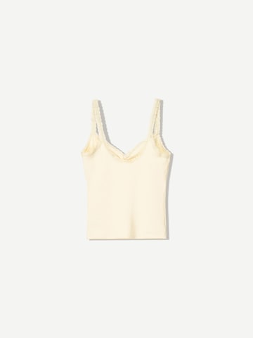Bershka Top in Yellow