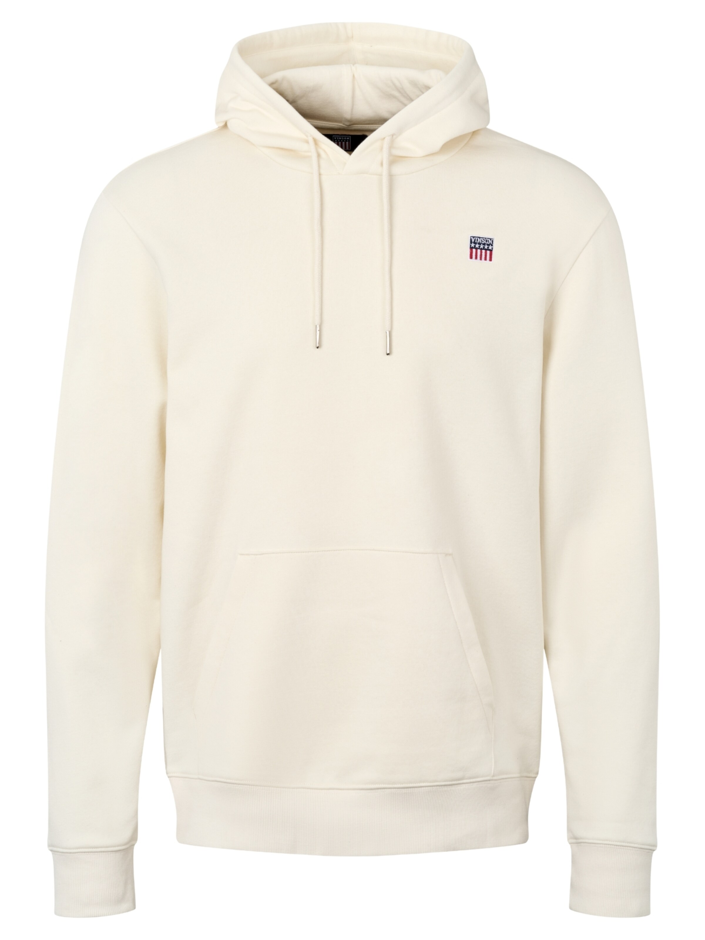 VINSON Trui 'VMJohan' in Wit: voorkant