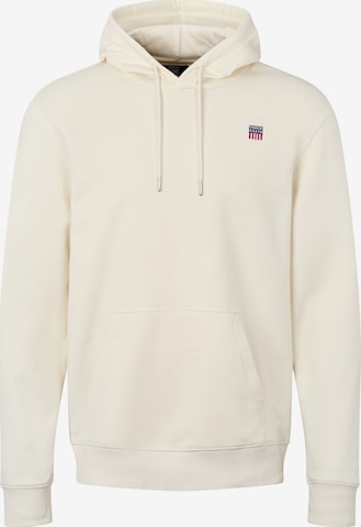 Pull-over 'VMJohan' VINSON en blanc : devant