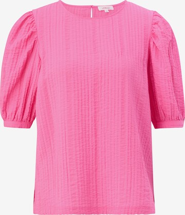 s.Oliver Blouse in Pink: front