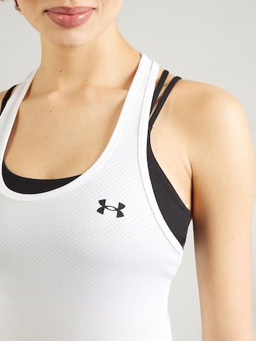 UNDER ARMOUR Sports Top in White