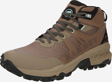 MAMMUT - Botas 'Sertig II' em bege: frente