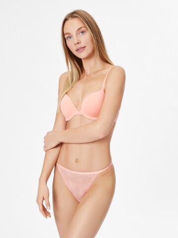 Calvin Klein Underwear String i oransje