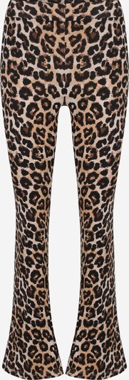 Noisy May Petite Pantalon 'PASA' en beige / marron / noir / blanc, Vue avec produit