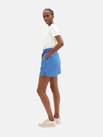 TOM TAILOR DENIM Loosefit Shorts in Blau