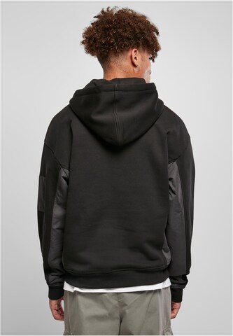 Urban Classics Sweatshirt 'Military' in Black