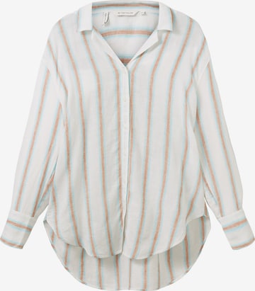 Camicia da donna di TOM TAILOR in bianco: frontale