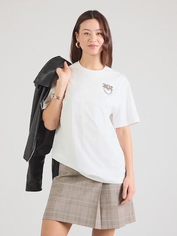 PINKO Shirt 'STREPITOSO' in White: front