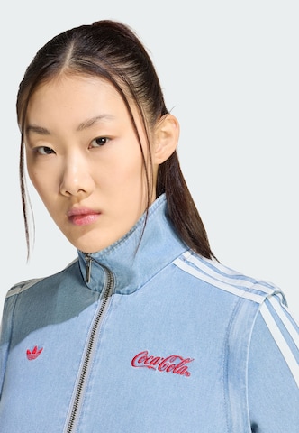 mėlyna ADIDAS ORIGINALS Demisezoninė striukė 'Firebird'