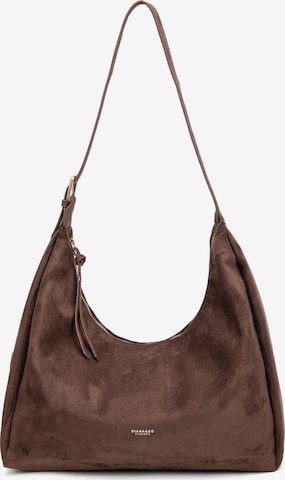 Diana&Co. Schoudertas in Bruin: voorkant
