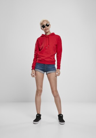 Sweat-shirt Urban Classics en rouge