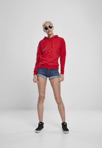 Urban Classics Sweatshirt in Red