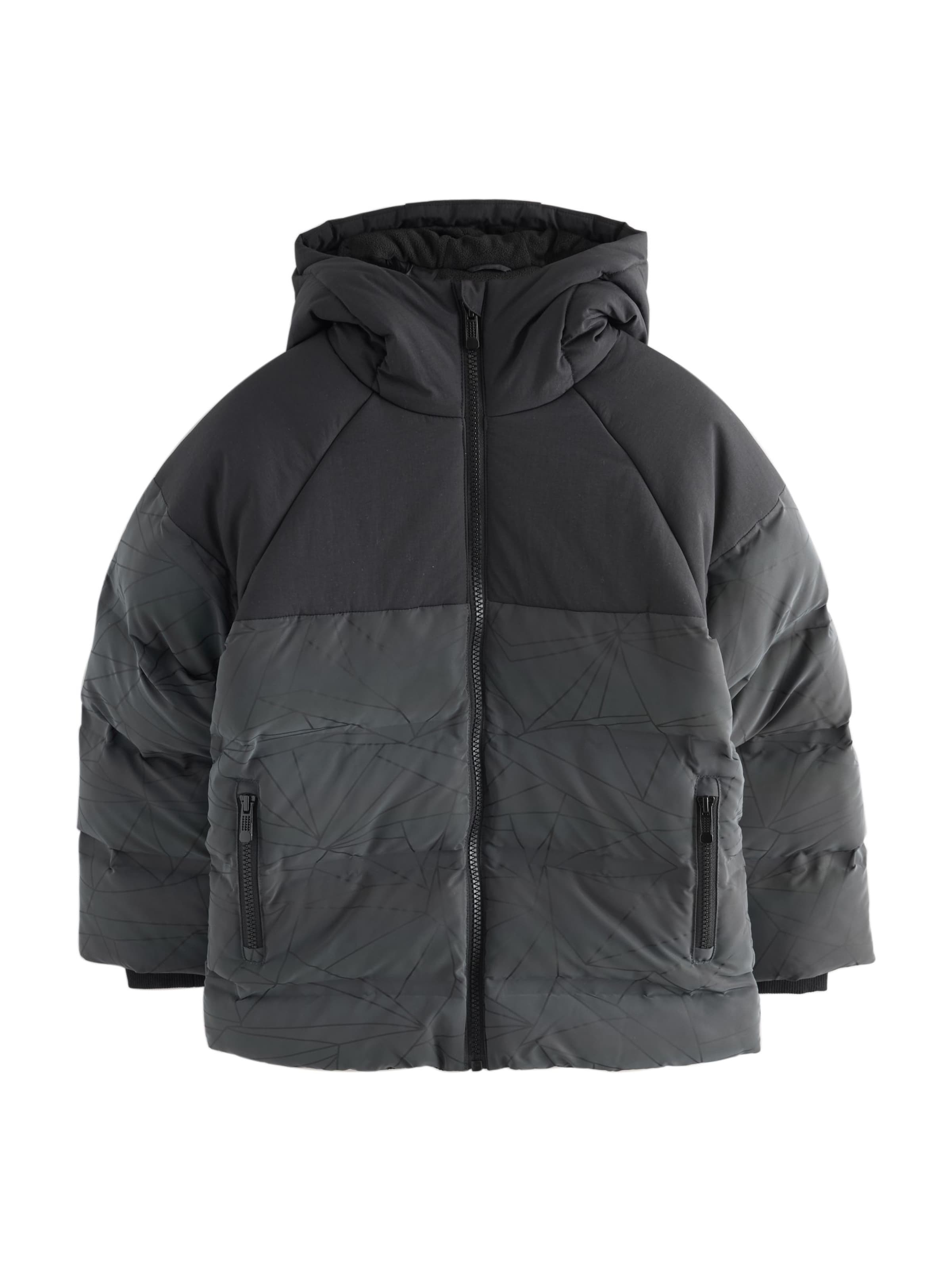 Next Vinterjacka i grå: framsida