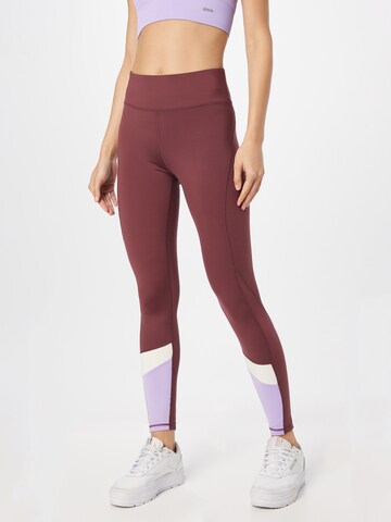 ONLY PLAY Skinny Workout Pants 'EHY' in Purple: front