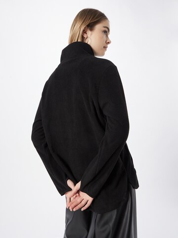 Monki Fleece jacket in Black