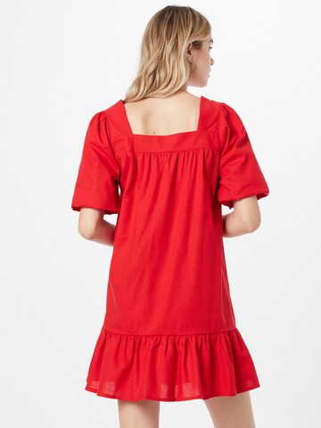 Missguided - Vestido em vermelho