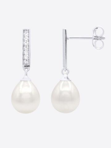 Ateliers Saint Germain Earrings 'Cambronne' in White: front