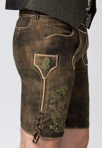 STOCKERPOINT Regular Traditional pants 'Edgar' in Brown