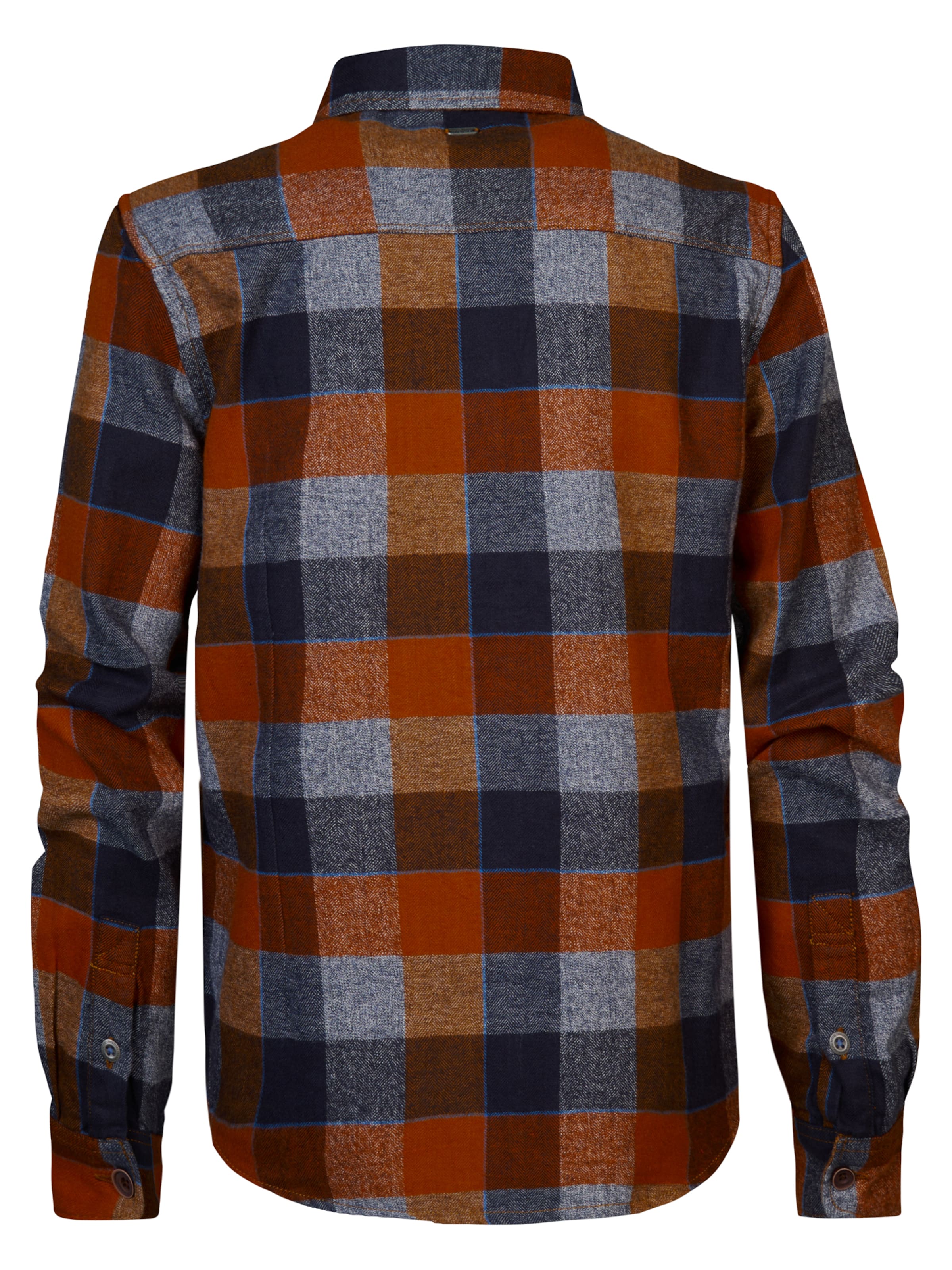 Petrol Industries Regular fit Overhemd 'Cook' in Bruin