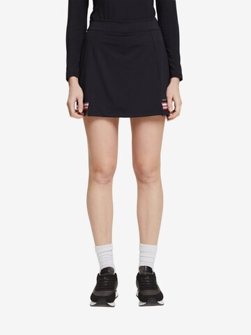 ESPRIT Athletic Skorts in Black: front