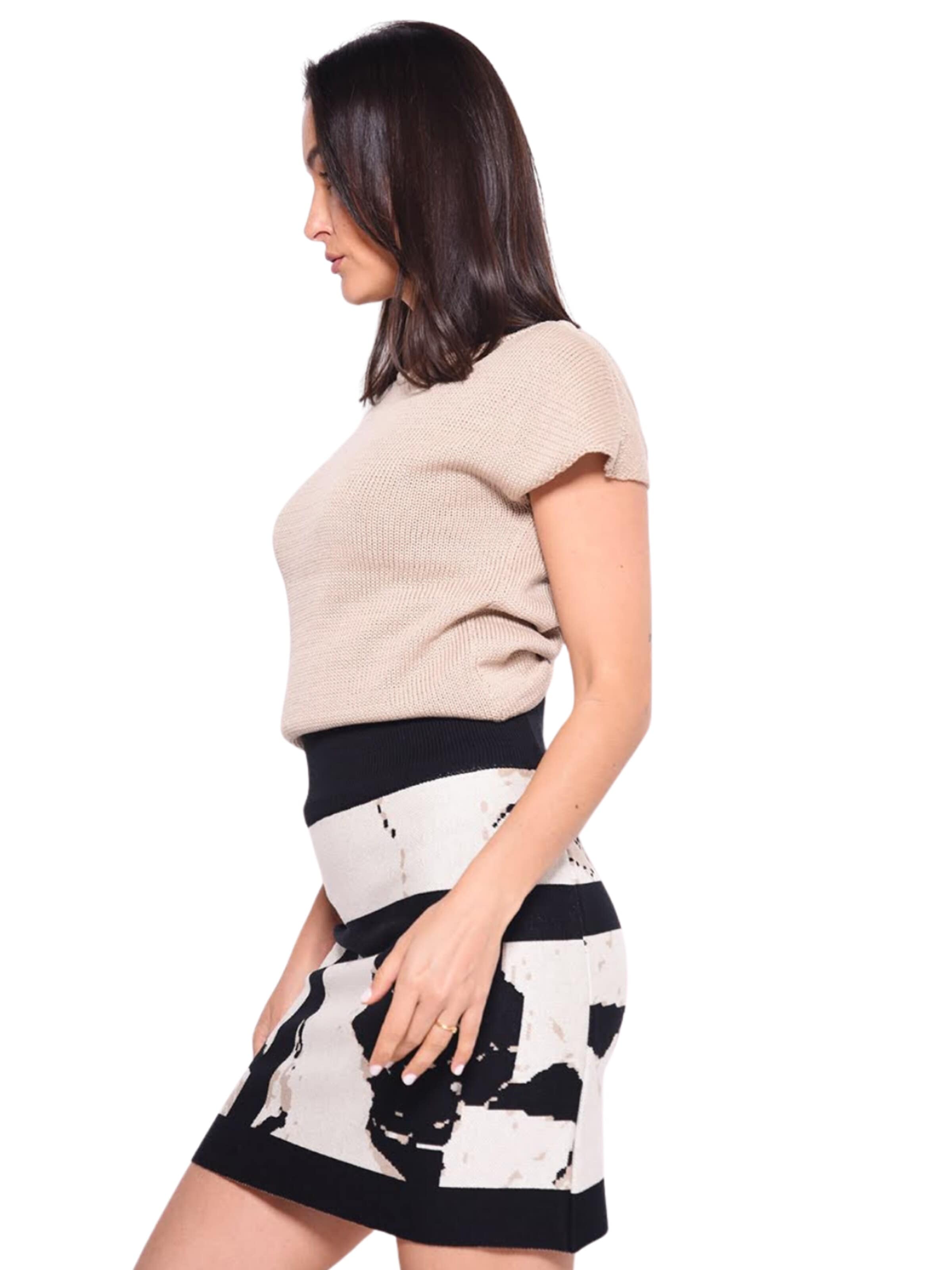 Süel knitwear - Top de punto 'Carlos' en beige