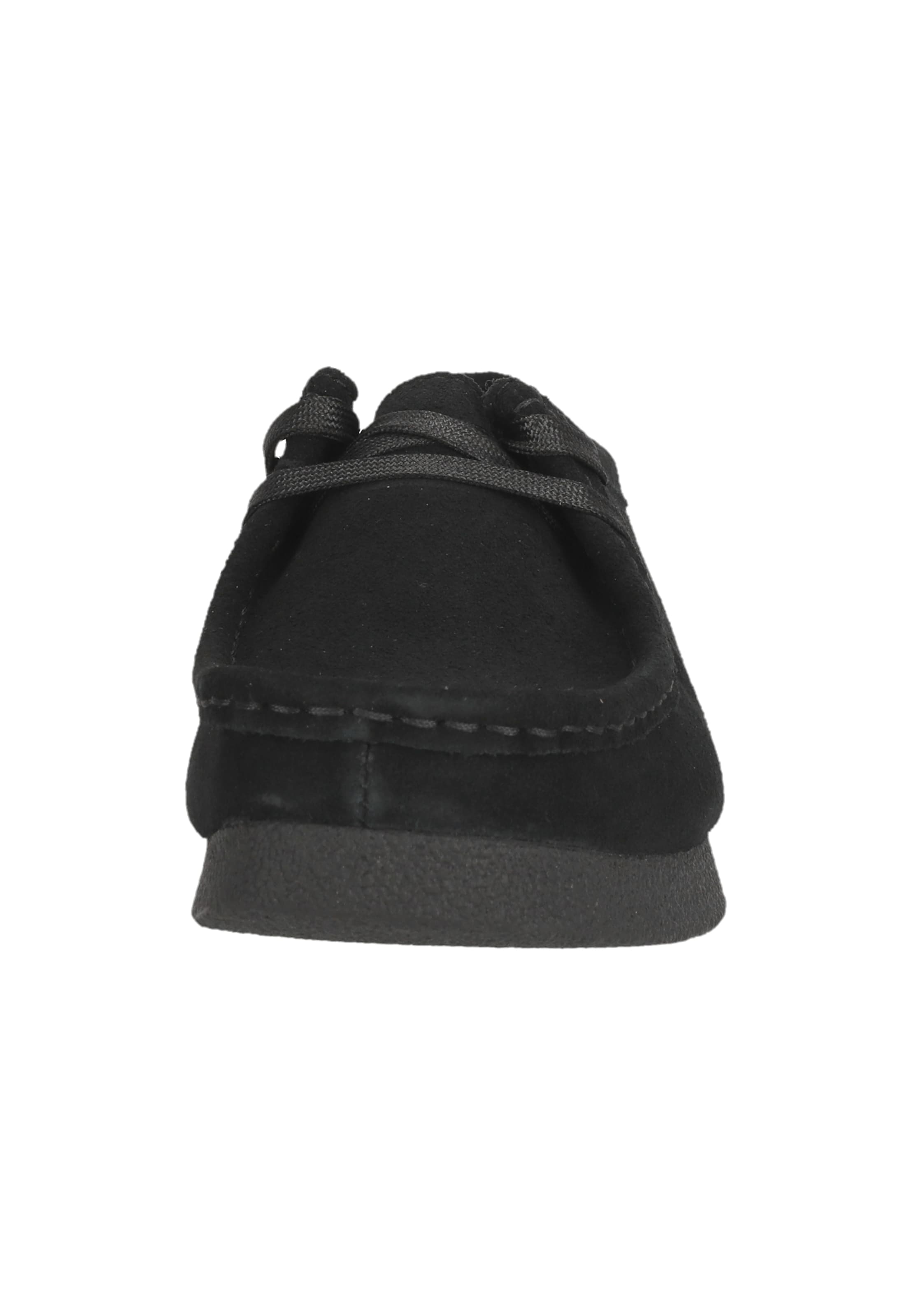 CLARKS Lace-up shoe 'Wallabee' in Black