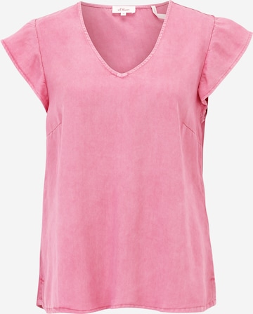 s.Oliver Blouse in Roze: voorkant